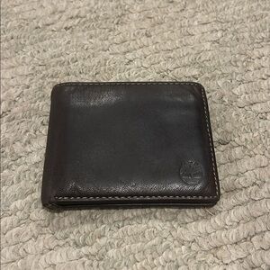 Timberland Dark Brown Leather Wallet